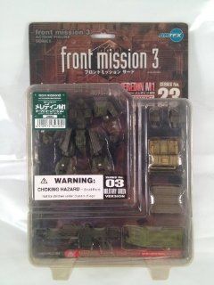 Front Mission 3 Wanzer Meredin M1 Series No. 23 No.3 Military Green Version Action Figure Toys & Games