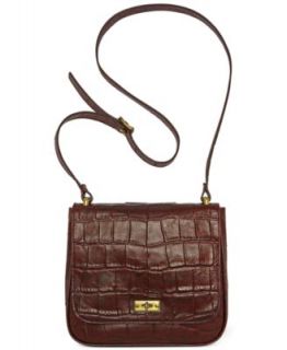 Fossil Memoir Leather Haircalf Novella Crossbody   Handbags & Accessories