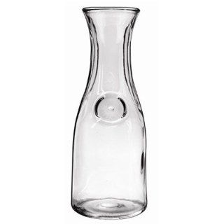 Anchor Hocking 139UR, Embassy Glass Carafe, 1 Litre, Case Of 12 (139URAH) Category Glass Pitchers and Carafes