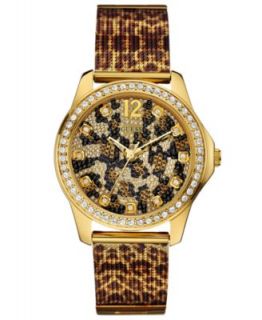 GUESS Womens Gold Tone Stainless Steel Bracelet Watch 35mm U0404L1   Watches   Jewelry & Watches