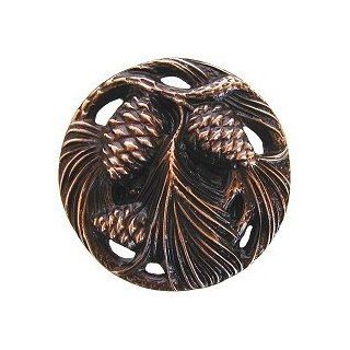Notting Hill NHK 138 AC, Cones & Boughs Knob in Antique Copper, Great   Hardware  