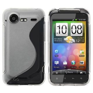 CommonByte Clear S Line TPU Skin Case for HTC Droid Incredible 2 Cell Phones & Accessories