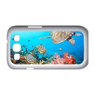 Samsung Galaxy S III S3 White KW38 Hard Back Case Cover Color Sea Turtle In Ocean Cell Phones & Accessories