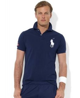 Polo Ralph Lauren Shirt, Custom Fit US Open Big Pony Polo   Polos   Men