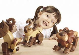 animal puzzles by toys of essence