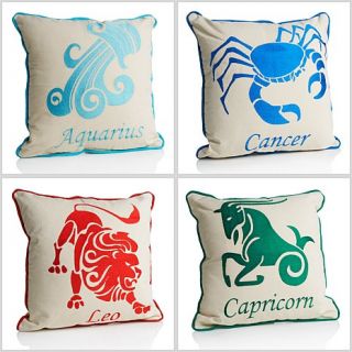 Carleton Varney Zodiac Decorative Pillow
