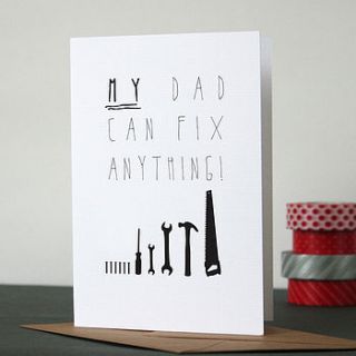 my dad… fathers day card by heidi nicole