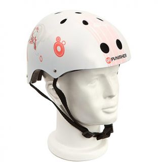 Punisher Medium Skateboard Helmet   Cherry Blossom