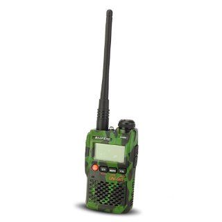 BAOFENG UV 3R VHF/UHF 136 174/400 470Mhz Dual Band Pocket Two Way Radio Walkie Talkie Camouflage 