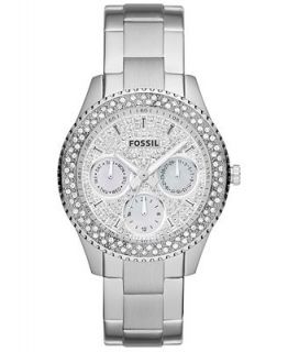 Fossil Womens Stella Stainless Steel Bracelet Watch 37mm ES3143   Watches   Jewelry & Watches