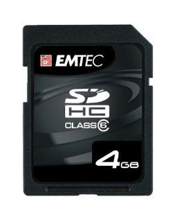 EMTEC 4 GB 133x High Speed SD Memory Card, Class 6 Electronics