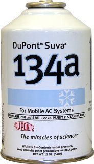Dupont Freon 134a for Mobile A/c Systems 12 Oz Can Automotive