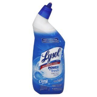 Lysol Cling Gel Toilet Bowl Cleaner, Ocean Scent, 24 Ounce (Pack of 4) Health & Personal Care