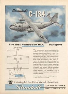 Stroukoff C 134 Pantobase BLC transport ad 1957 Entertainment Collectibles