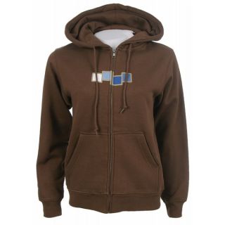 Foursquare Filled Icon Hoodie   Womens