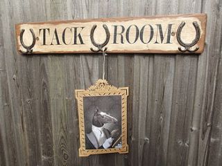 'tack room' hook board by woods vintage home interiors