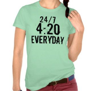 24/7 420 Everyday   girl Tanktops