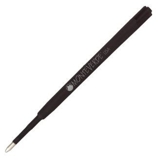 Monteverde Soft Roll Ballpoint Refill for Parker Ballpoint Pens, Black, 2 Pack (PR132BK) 