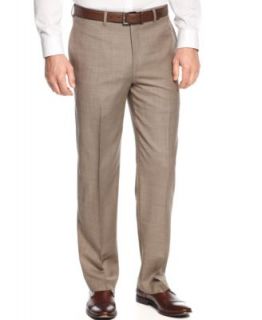 Greg Norman for Tasso Elba Navy Herringbone Pants   Suits & Suit Separates   Men