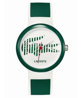 Lacoste Watch, Goa Green Silicone Strap 40mm 2010569   Watches   Jewelry & Watches