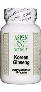 Korean Ginseng, 350 mg, 60 Capsules Health & Personal Care