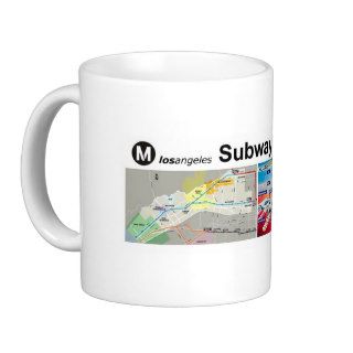 Los Angeles Subway to the Sea Coffee Mug