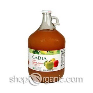 Cadia   Organic Apple Juice, 128oz  Fruit Juices  Grocery & Gourmet Food