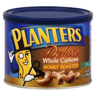 Planters Deluxe Honey Roasted Whole Cashews  8.2