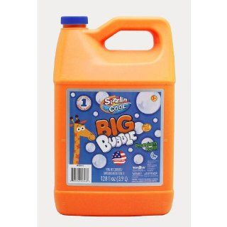 Sizzlin' Cool 128 oz Bubbles   Blue/Orange Toys & Games