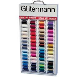 Gutermann 64 color In home Sew all Thread Assortment Thread