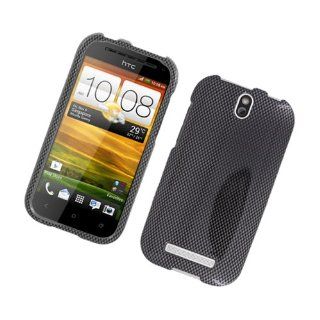 Eagle Cell PIHTCONESVG127 Stylish Hard Snap On Protective Case for HTC One SV   Retail Packaging   Carbon Fiber Cell Phones & Accessories