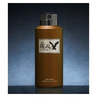 American Eagle Real for Him Men Body Spray, 4.5 Oz / 127 G  Colognes  Beauty
