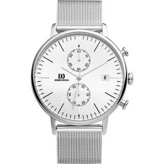 danish design mesh strap watch by twisted time