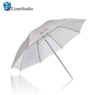 LimoStudio 33" White Transparent Photo Umbrella Studio Reflector, AGG124  Photographic Lighting Umbrellas  Camera & Photo
