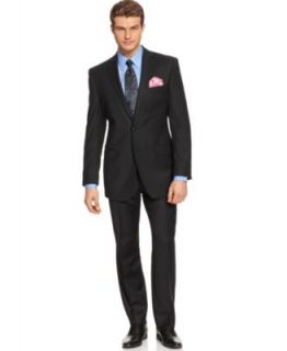 Calvin Klein Suit Black Solid   Suits & Suit Separates   Men