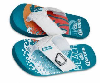 CORONA EXTRA Find Your Beach Bottle Opener Ladies FLIP FLOP Sandals   Size Small 