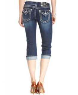Miss Me Rhinestone Cropped Skinny Jeans   Jeans   Women