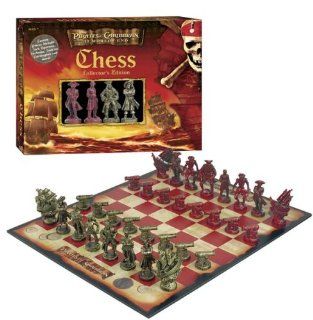 Pirates of the Caribbean Chess (in a Box) Toys & Games