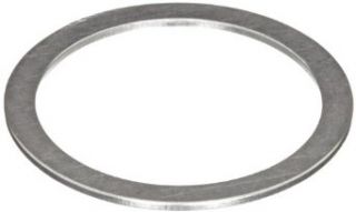 316 Stainless Steel Round Bearing Shim, Unpolished (Mill) Finish, Meets ASTM A666 Specifications, 0.007" Thick, +/ 0.0005" Thickness Tolerance, 0.123" ID, 0.178" OD, Fits 3/64" ID x 3/16" OD Bearing (Pack of 10) Stainless Ste