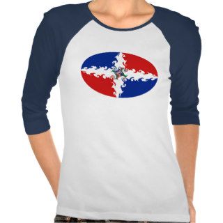 Dominican Republic Gnarly Flag T Shirt