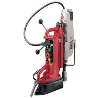 Milwaukee Electromagnetic Drill Press Base and 3/4in. Motor —  Fixed Position, Model# 4210-1  Magnetic Drills