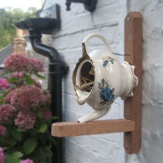 teapot birds nest by bow boutique