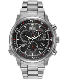 Citizen Mens Chronograph Eco Drive Stainless Steel Bracelet Watch 43mm AT4008 51E   Watches   Jewelry & Watches