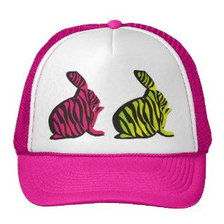 Wild Neon Bunnies Hat