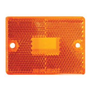 Blazer Replacement Side Clearance Marker Lens with Reflex — Amber, Model# B9423A  Towing Lights