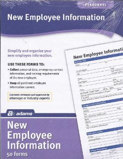 New Employee Information Made E Z HR117  Personnel Forms 