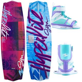 Hyperlite Syn Wakeboard 132 w/ Blur Boots   Womens 2014