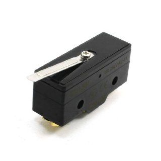 AC 250V 15A NO NC Straight Hinge Lever Actuator Micro Limit Switch