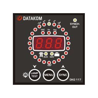 DATAKOM DKG 117 synchroscope & check synch relay Multi Testers