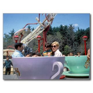 Rocky Glen Amusement Park Moosic Pa. Postcard